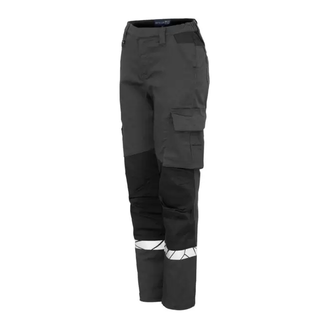 PANTALON FEMME PERSONNALISE PROJOB 'PROGRESSION 7511' - noir/rouge