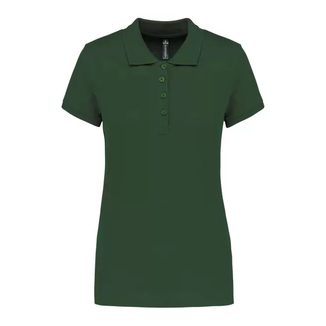 POLO FEMME PERSONNALISABLE 'KARIBO 180' - vert forêt