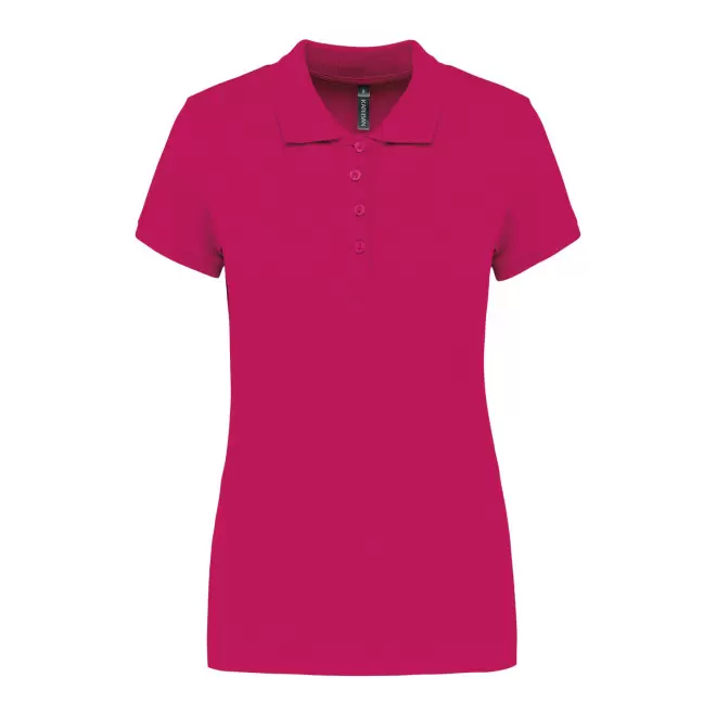 POLO FEMME PERSONNALISABLE 'KARIBO 180' - fuchsia