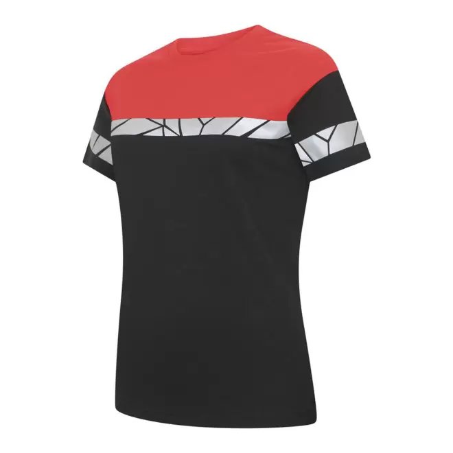 TEE-SHIRT FEMME PERSONNALISABLE PROJOB 'PROGRESSION 7005' - gris/noir