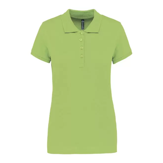 POLO FEMME PERSONNALISABLE 'KARIBO 180' - citron vert