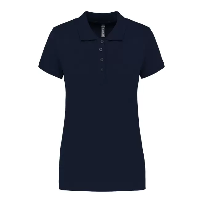POLO FEMME PERSONNALISABLE 'KARIBO 180' - bleu marine