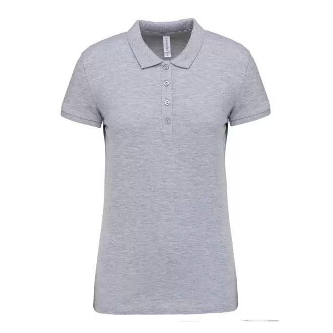 POLO FEMME PERSONNALISABLE 'KARIBO 180' - gris