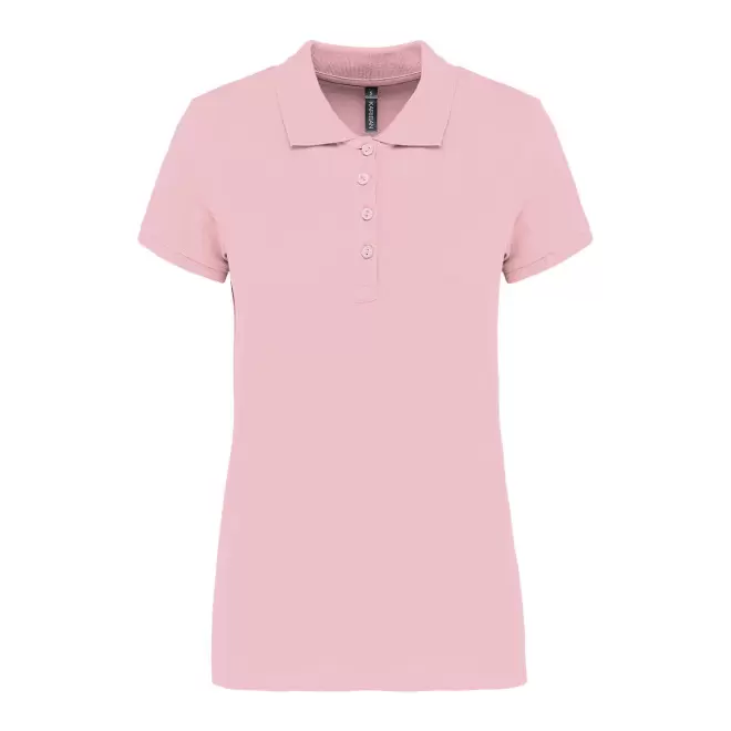 POLO FEMME PERSONNALISABLE 'KARIBO 180' - rose pâle