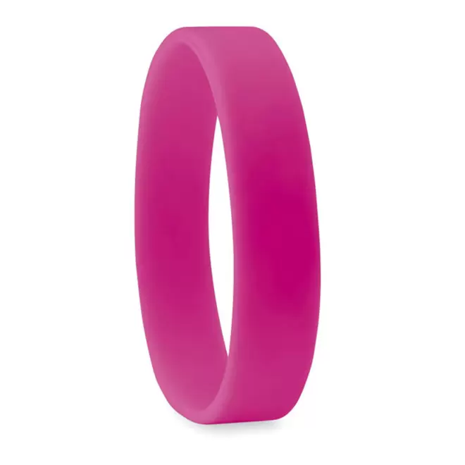 BRACELET EN SILICONE 'FESTIVAL' - fuchsia