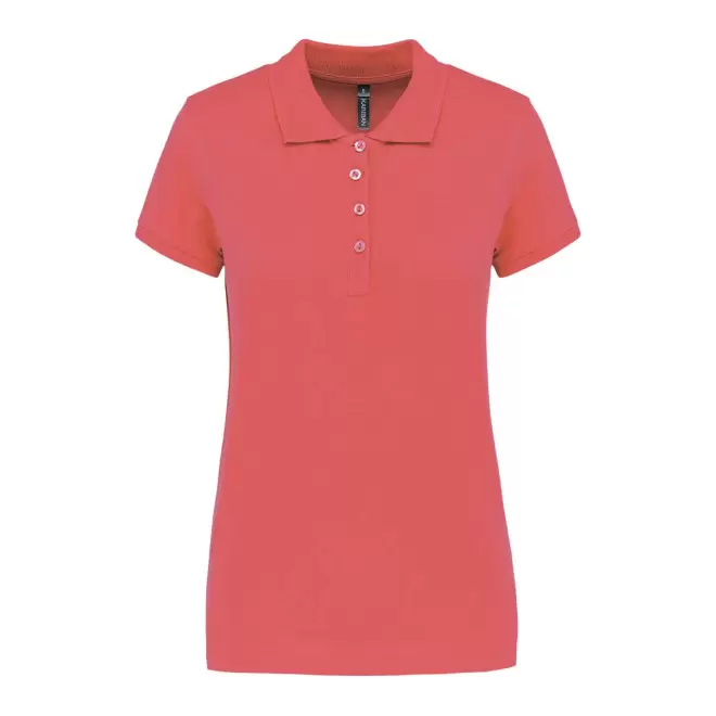 POLO FEMME PERSONNALISABLE 'KARIBO 180' - corail
