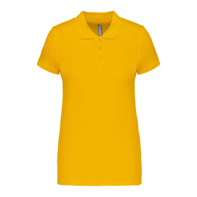 POLO FEMME PERSONNALISABLE 'KARIBO 180' - jaune