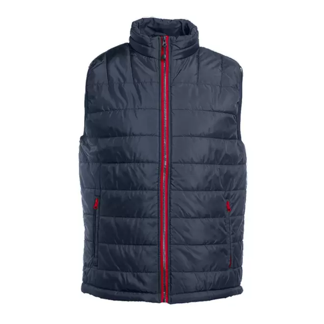 BODYWARMER HOMME PEN DUICK® 'CITY' - marine/rouge