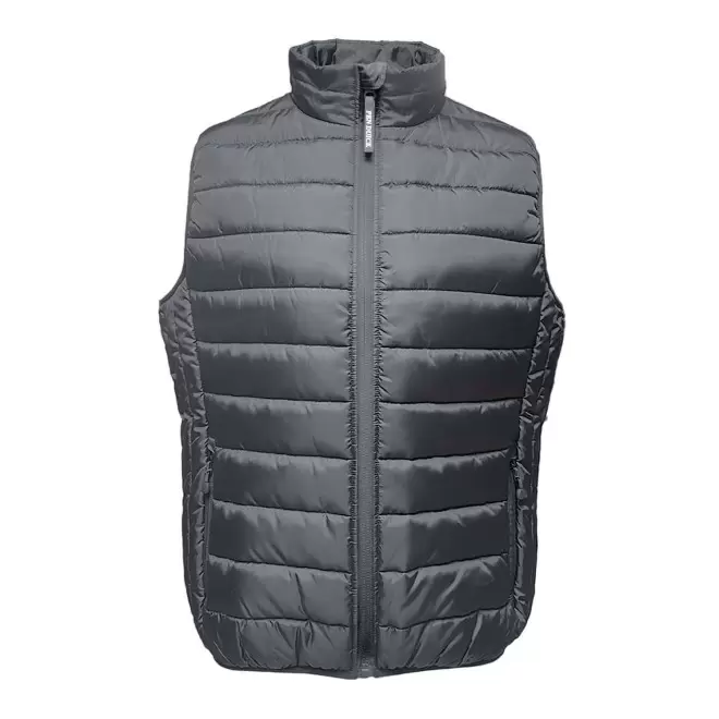 BODYWARMER PERSONNALISABLE HOMME 'EKOVEST' - gris asphalt