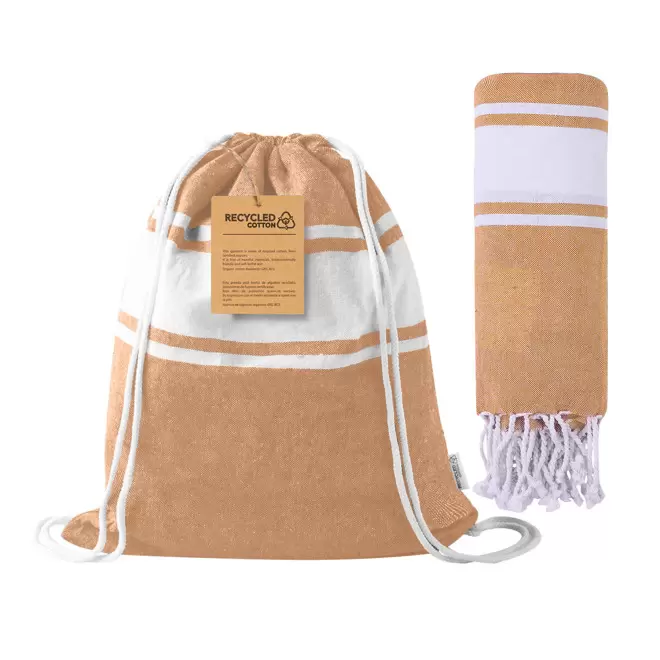SAC A DOS FOUTA PERSONNALISABLE 'CAREO 170' - orange