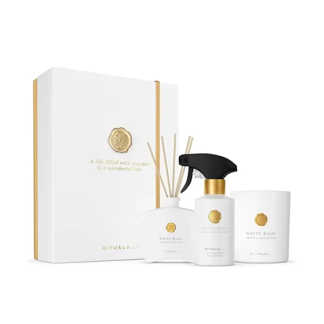COFFRET COLLECTION PRIVEE RITUALS®  PERSONNALISABLE - White Basil