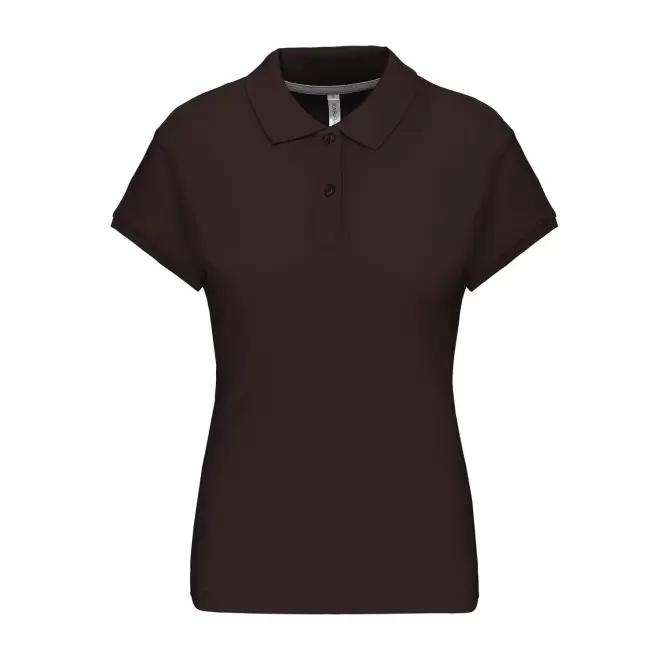 POLO FEMME PERSONNALISABLE 'KARIBO 220' - chocolat
