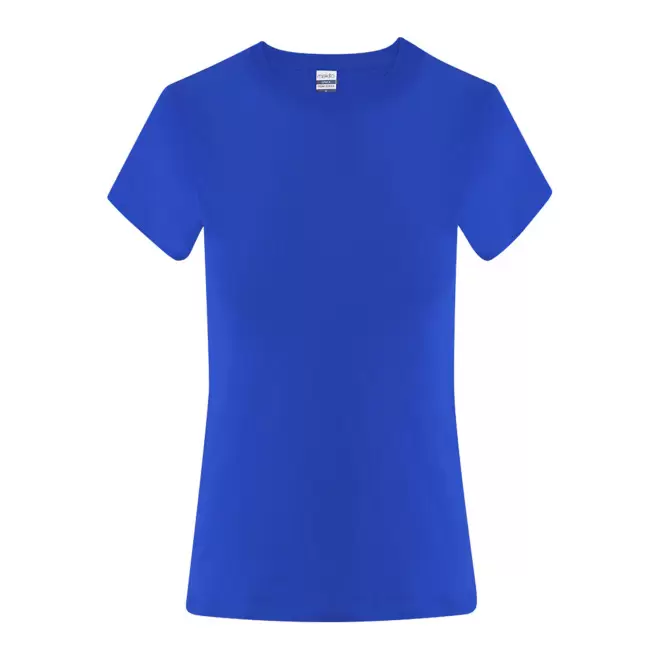 TEE-SHIRT FEMME COULEUR PERSONNALISABLE 'NAYA 150 2.0' - bleu