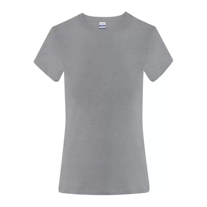 TEE-SHIRT FEMME COULEUR PERSONNALISABLE 'NAYA 150 2.0' - gris