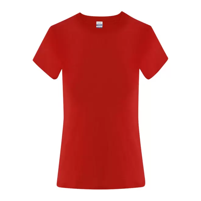 TEE-SHIRT FEMME COULEUR PERSONNALISABLE 'NAYA 150 2.0' - rouge