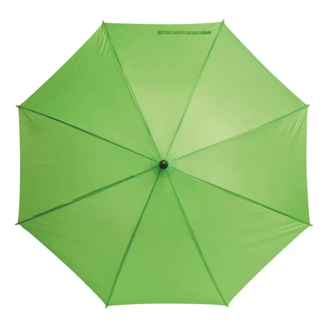 PARAPLUIE PUBLICITAIRE AUTOMATIQUE CANNE BOIS 'DUNDEE' - vert clair