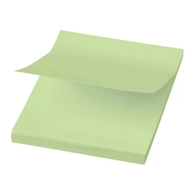 MEMOS REPOSITIONNABLES PUBLICITAIRES 'FORNOTE' 7,5x7,5 CM - vert
