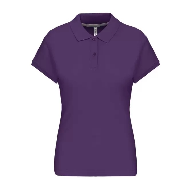 POLO FEMME PERSONNALISABLE 'KARIBO 220' - violet foncé