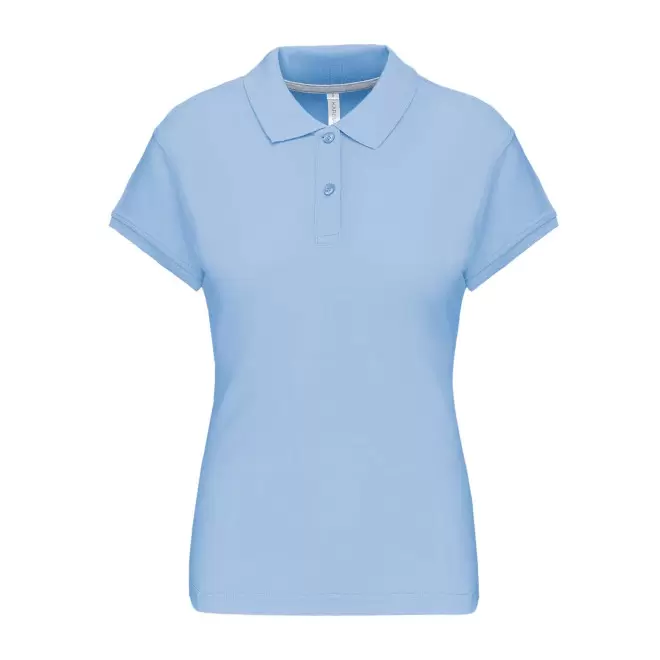POLO FEMME PERSONNALISABLE 'KARIBO 220' - bleu ciel