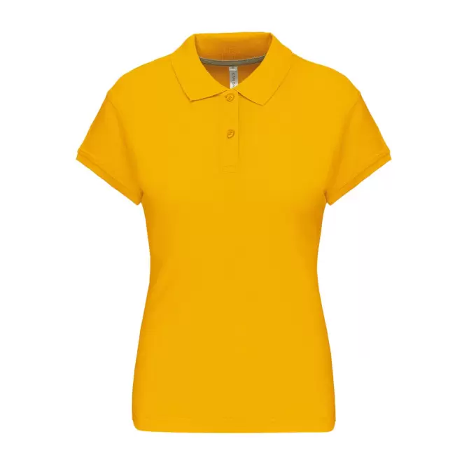 POLO FEMME PERSONNALISABLE 'KARIBO 220' - jaune