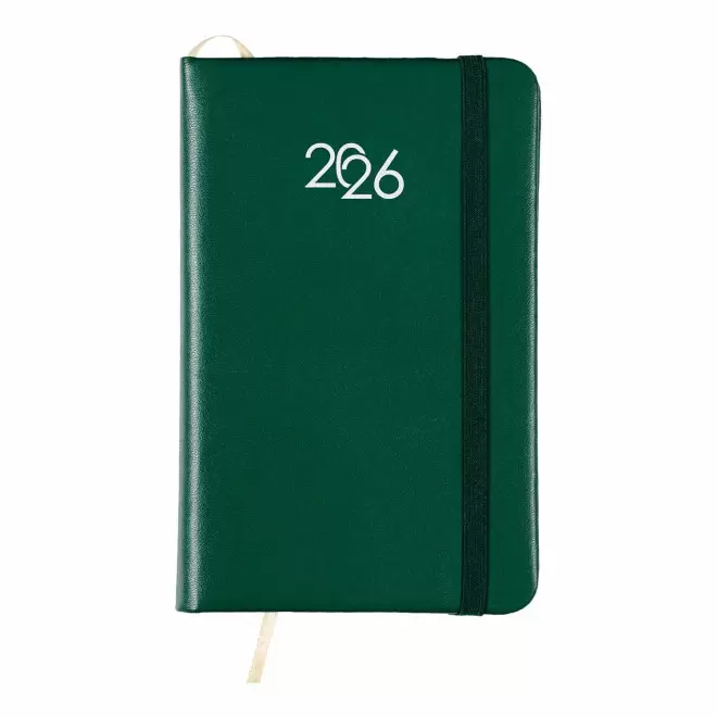 AGENDA SEMAINIER PERSONNALISABLE 'MARCHO MINI' - vert