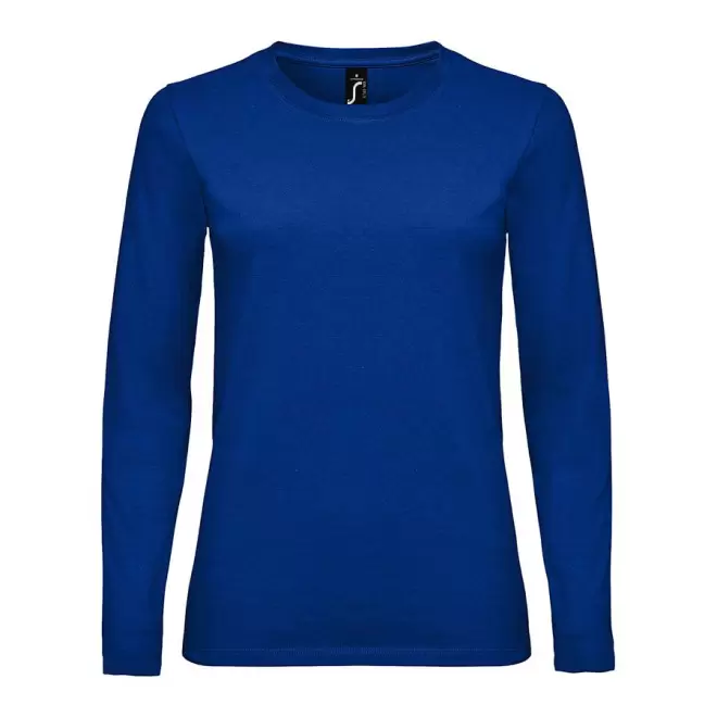 TEE-SHIRT PERSONNALISABLE FEMME ML 'IMPERIAL LSL' - royal