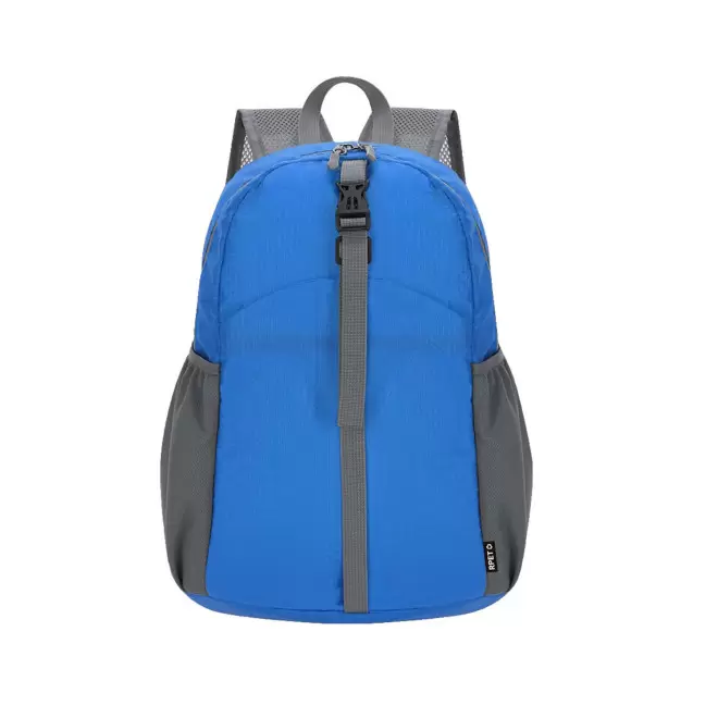 SAC A DOS PLIABLE RPET PERSONNALISABLE 'CHRISTY' - bleu