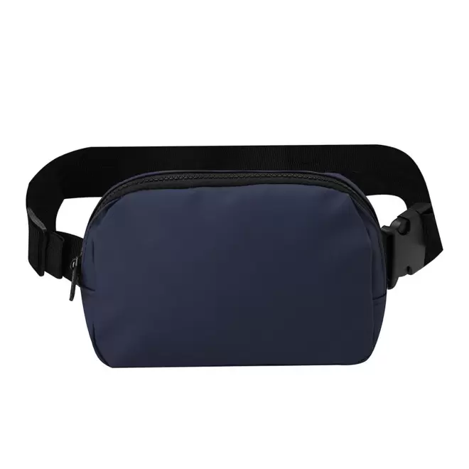 BANANE EN PU PERSONNALISABLE 'COLLY' - bleu marine