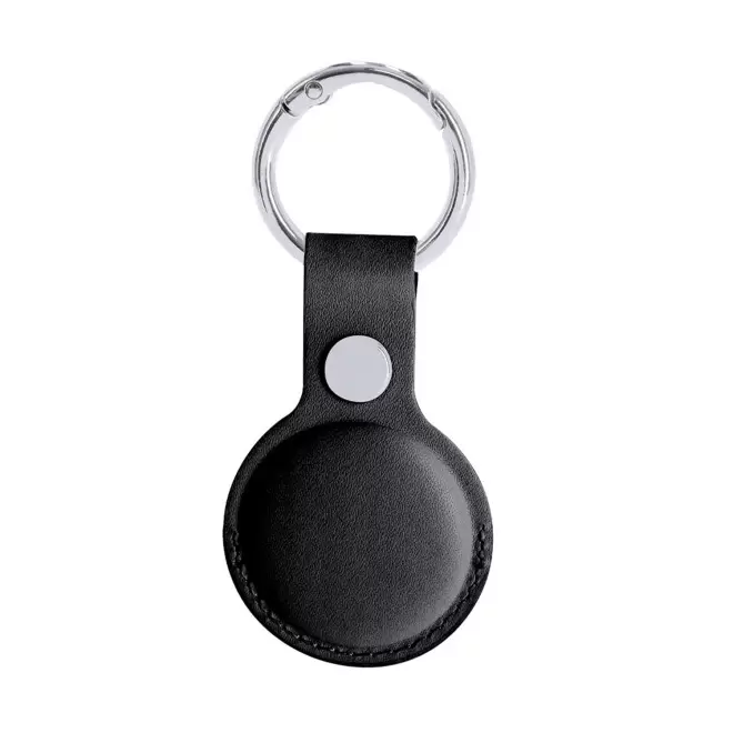 PORTE-CLE GEOLOCALISABLE PERSONNALISE 'AQUI' - noir