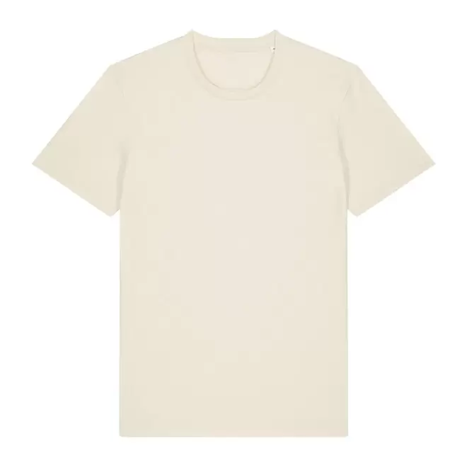TEE-SHIRT PERSONNALISABLE MIXTE BLANC 'CRAFTER' - beige