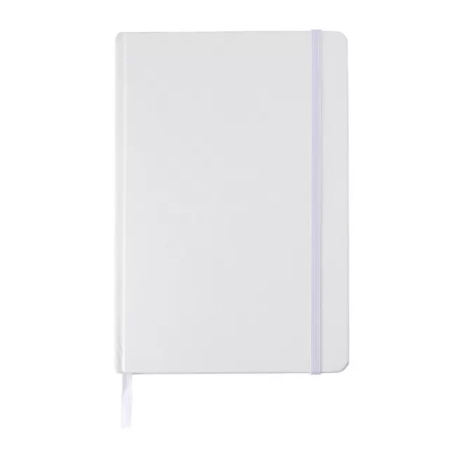 CARNET A5 EN CARTON RECYCLE PERSONNALISABLE 'HORUS COLOR' - blanc