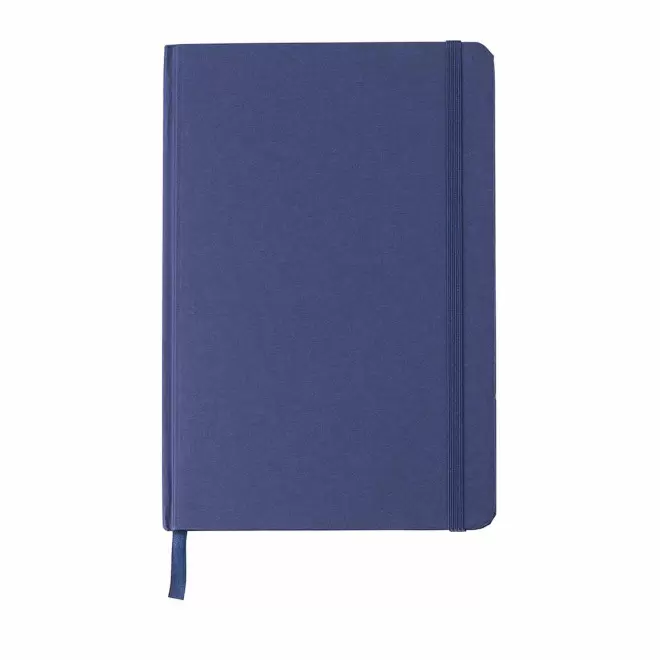 CARNET A5 EN CARTON RECYCLE PERSONNALISABLE 'HORUS COLOR' - bleu cobalt