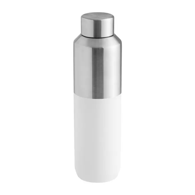 GOURDE ISOTHERME RECYCLEE 600ML PERSONNALISABLE 'ALSYO' - blanc