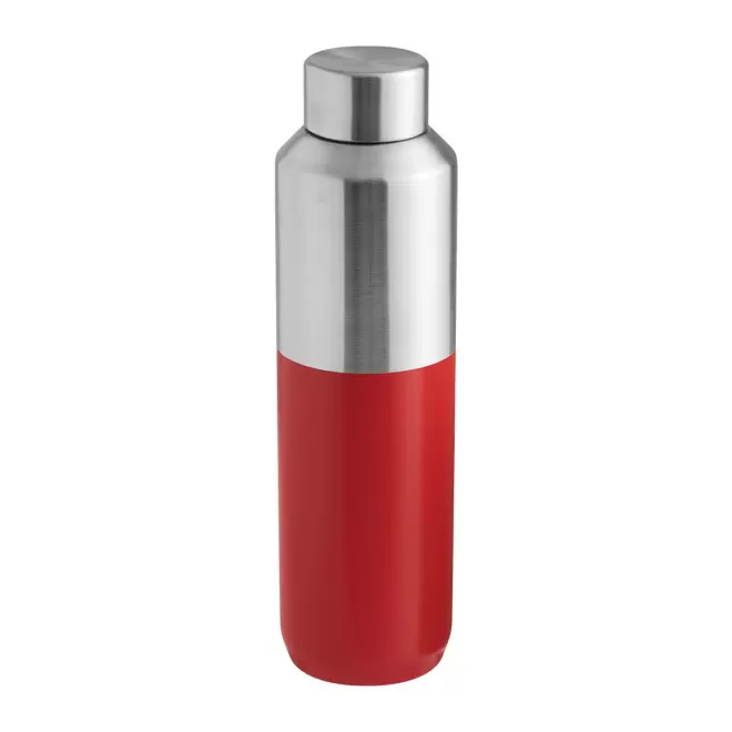 GOURDE ISOTHERME RECYCLEE 600ML PERSONNALISABLE 'ALSYO' - rouge
