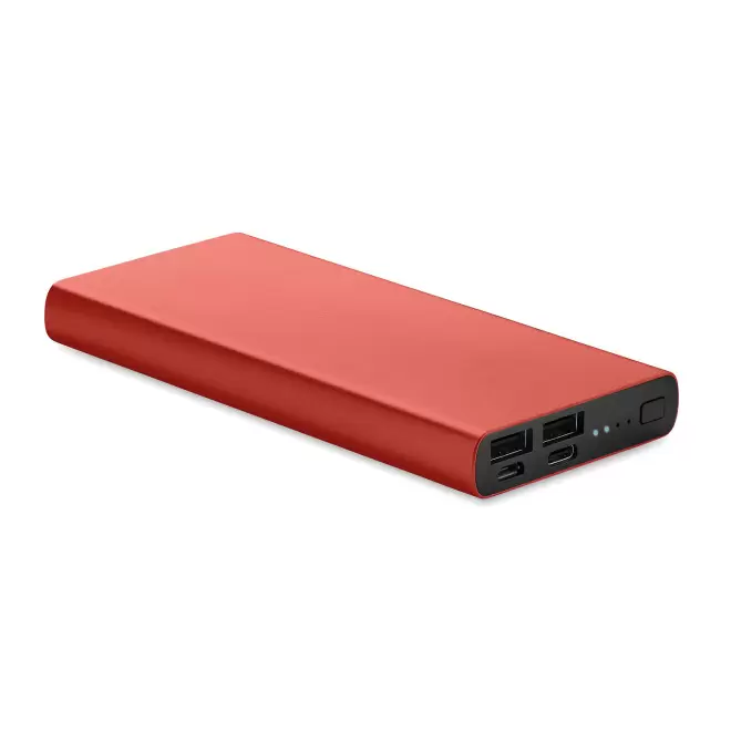 BATTERIE DE SECOURS PUBLICITAIRE 'POWERDOCK 10 000 MAH' - bordeaux