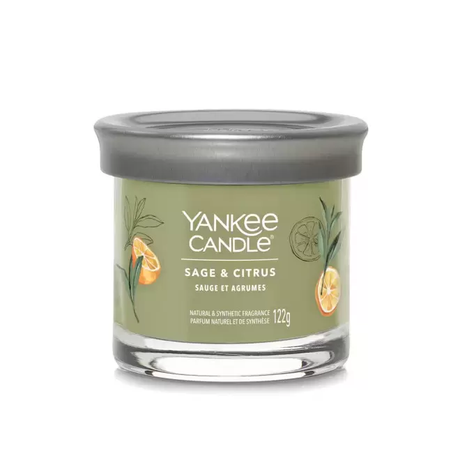 BOUGIE PARFUMEE MINI VERRE 'YANKEE CANDLE' - sauge et agrumes
