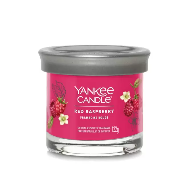 BOUGIE PARFUMEE MINI VERRE 'YANKEE CANDLE' - framboise rouge