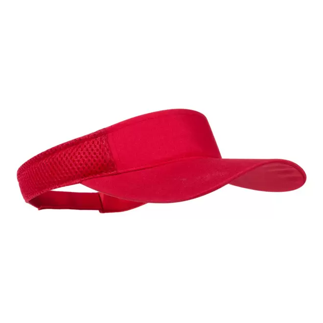 VISIERE PERSONNALISABLE 'BOGEY POLYESTER - rouge