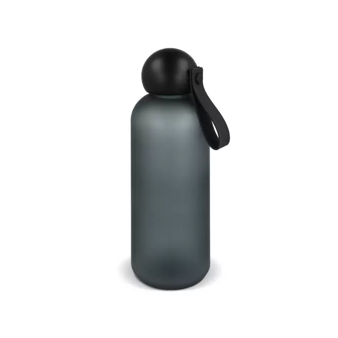 GOURDE PUBLICITAIRE EN RPET 650ML 'BUBUL OPAQUE' - noir