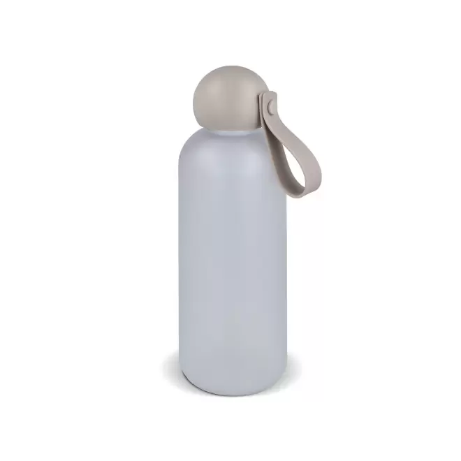 GOURDE PUBLICITAIRE EN RPET 650ML 'BUBUL OPAQUE' - taupe