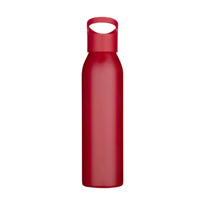 BOUTEILLE PUBLICITAIRE EN ACIER RECYCLE 650ML 'SIMCOE' - rouge