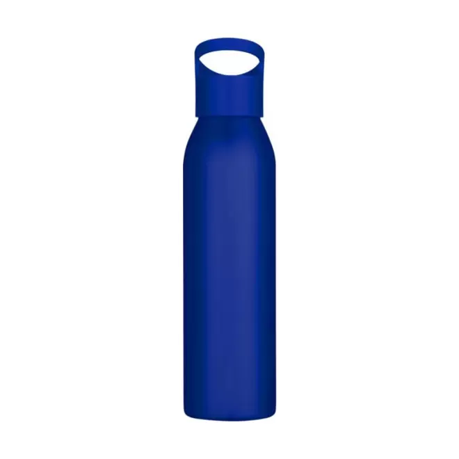 BOUTEILLE PUBLICITAIRE EN ACIER RECYCLE 650ML 'SIMCOE' - bleu
