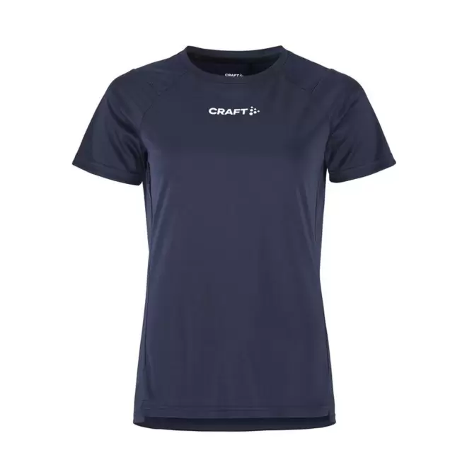 TEE SHIRT SPORT FEMME PERSONNALISABLE 'RUSH 2.0' - bleu marine