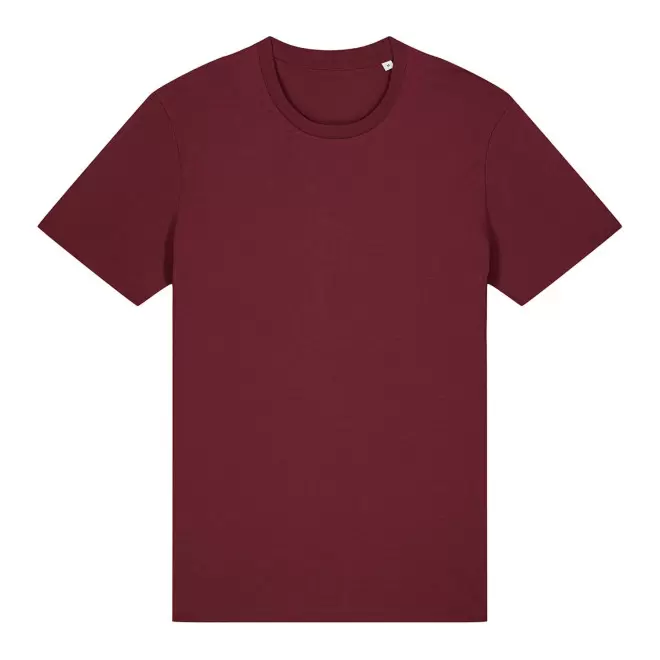 TEE-SHIRT PERSONNALISABLE MIXTE COULEUR 'CRAFTER' - bordeaux