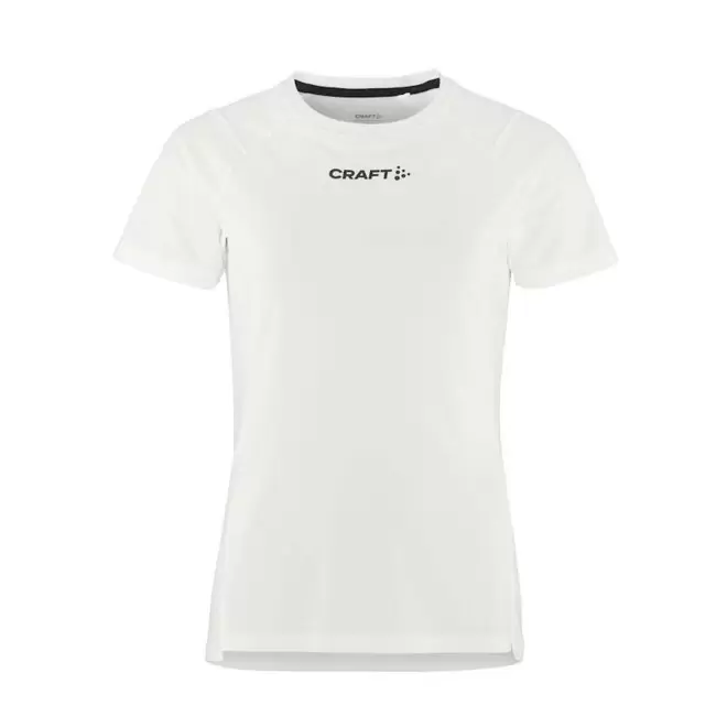 TEE SHIRT SPORT FEMME PERSONNALISABLE 'RUSH 2.0' - blanc