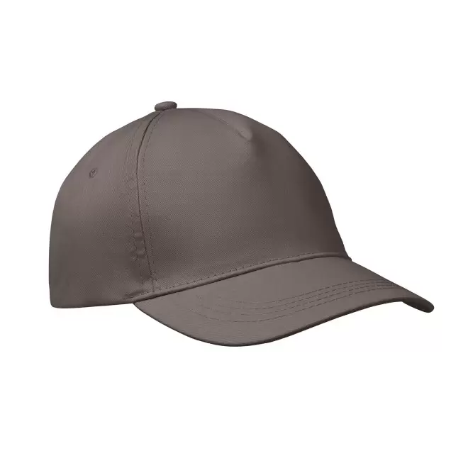 CASQUETTE 5 PANS PERSONNALISABLE 'BUZZ' - gris foncé
