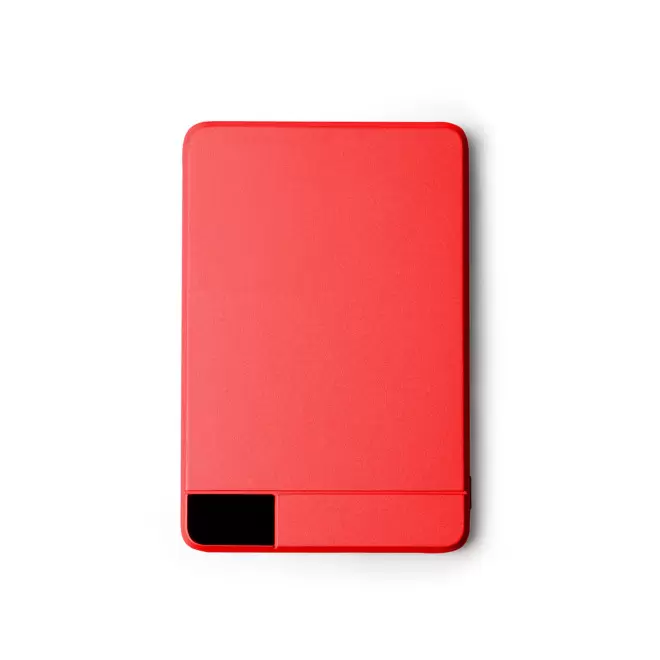 BATTERIE PERSONNALISABLE MAGNETIQUE 5000 MAH 'ALUMANO' - rouge