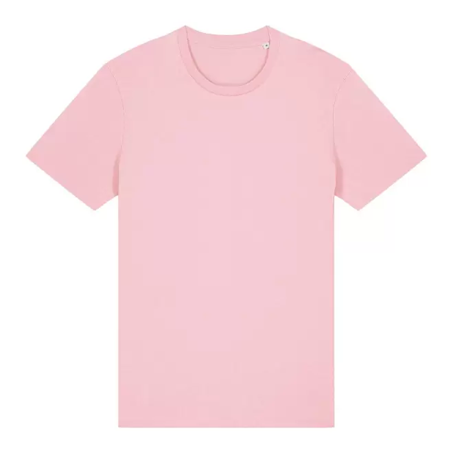 TEE-SHIRT PERSONNALISABLE MIXTE COULEUR 'CRAFTER' - rose pastel