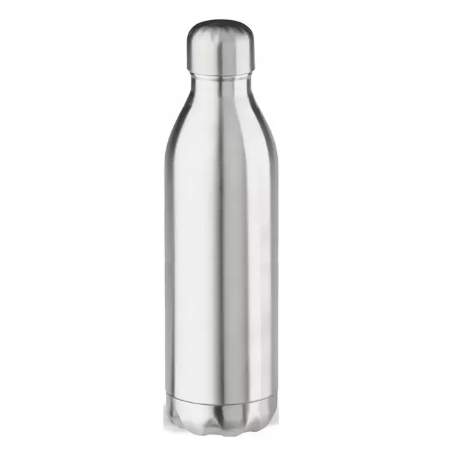BOUTEILLE ISOTHERME PERSONNALISABLE EN INOX 1L 'ASTRIO' - argenté