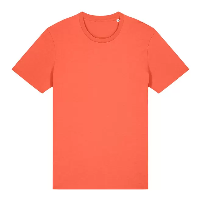 TEE-SHIRT PERSONNALISABLE MIXTE COULEUR 'CRAFTER' - corail